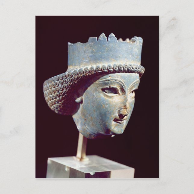 Head of a prince, from Persepolis Postcard (Front)
