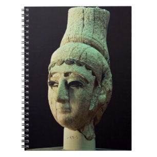 Head of a Prince or Princess of Ugarit (ivory) (se Notebook