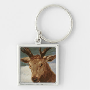 Head of a Stag, 1634 Keychain
