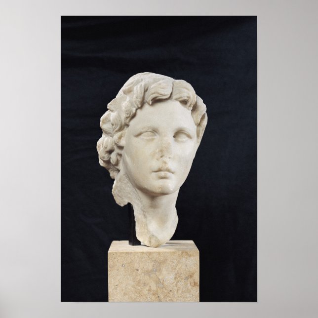 Head of Alexander the Great Poster (Front)