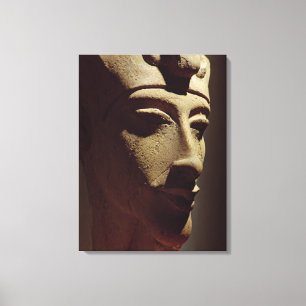 Head of Amenophis IV Canvas Print