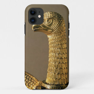 Head of an eagle, detail of 12th century ornamenta iPhone 11 case