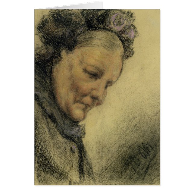 Head of an Old Lady (Front)