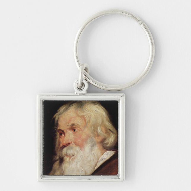 Head of an Old Man Keychain (Front)