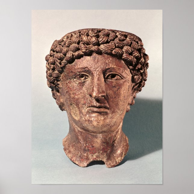 Head of Apollo, from Lillebonne Poster (Front)