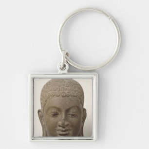 Head of Buddha, from Vat Romlok Keychain