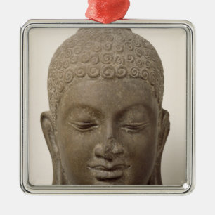 Head of Buddha, from Vat Romlok Metal Ornament