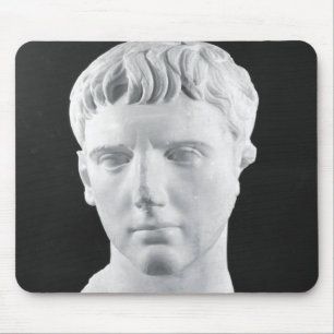 Head of Caesar Augustus Mouse Pad