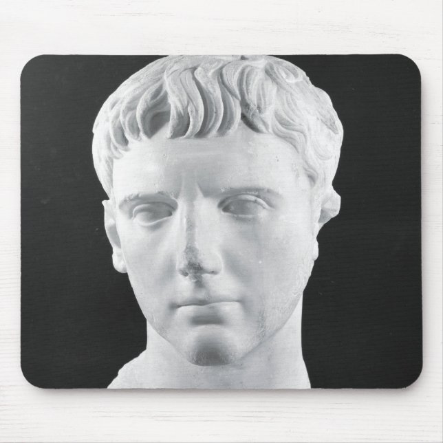 Head of Caesar Augustus Mouse Pad (Front)