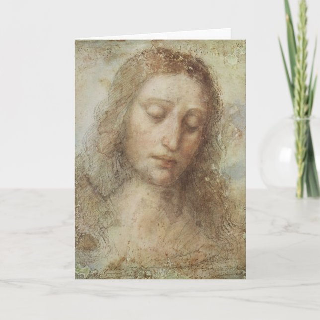 Head of Christ Card (Front)