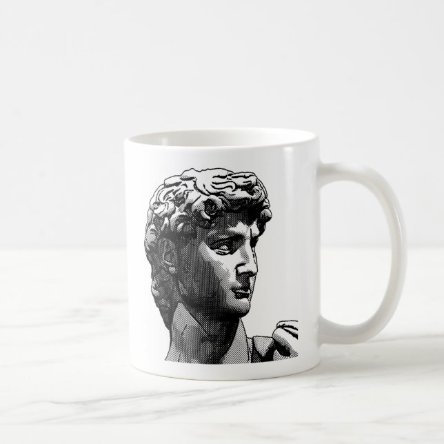 HEAD of DAVID Coffee Mug (Right)