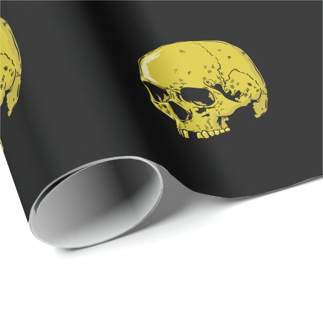 head of dead gold wrapping paper (Roll Corner)