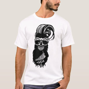 head_of_death_hipster_babre_goggles_punk_2 T-Shirt
