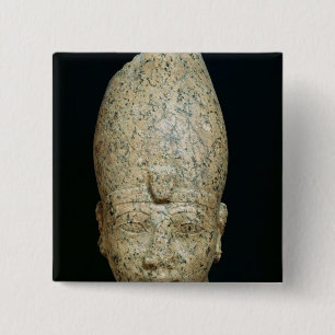 Head of Hatshepsut 2 Inch Square Button