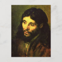Head of Jesus By Rembrandt