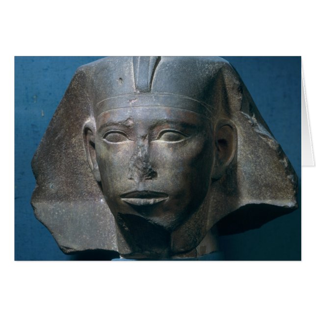 Head of King Djedefre, from Abu Roash, Old (Front Horizontal)