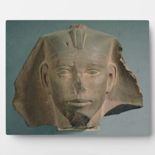Head of King Djedefre, from Abu Roash, Old Kingdom Plaque