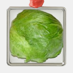Head of Lettuce Metal Ornament