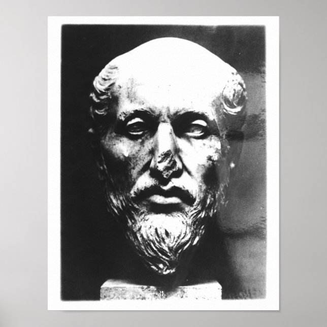 Head of Plotinus Poster (Front)