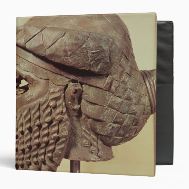 Head of Sargon I  2400-2200 BC Binder (Front/Inside)