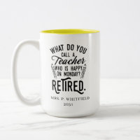 Head of School Retirement Retired Teacher Custom