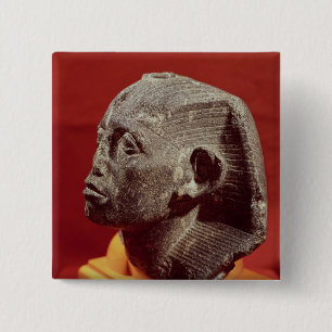 Head of Sesostris III, from Medamud near 2 Inch Square Button