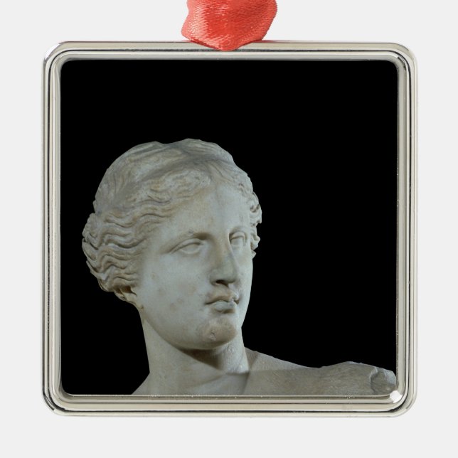 Head of the Venus de Milo, c.100 BC Metal Ornament (Front)