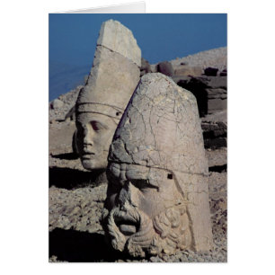Head of Zeus-Oromandes and a goddess
