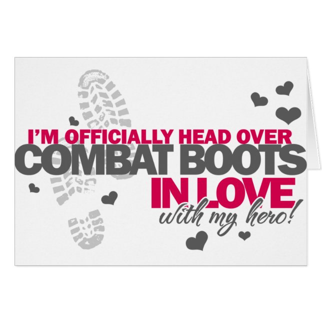 Head over Combat Boots (Front Horizontal)