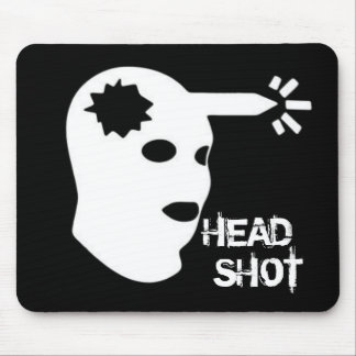 HEAD SHOT MOUSE PAD