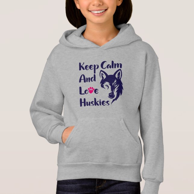 Head Siberian Husky Vintage (Front)