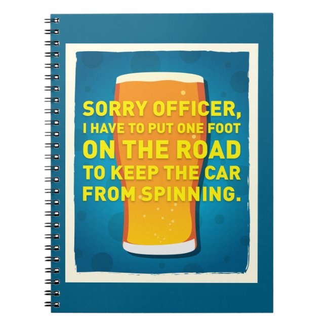 Head Spins Notebook (Front)