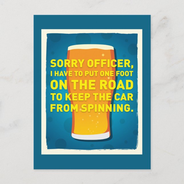 Head Spins Postcard (Front)