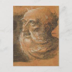 Head Study, 1522 Postcard