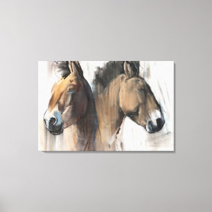 Head Study Canvas Print