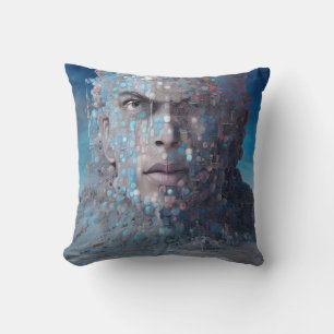 Head Throw Pillow