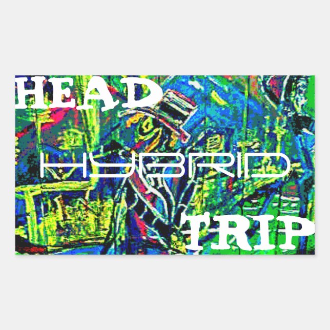 HEAD TRIP HYBRID STICKER (Front)