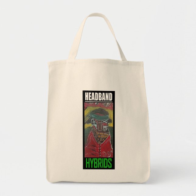 HEADBAND HYBRIDS TOTE BAG (Front)