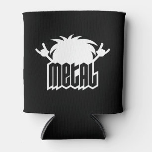 Headbanging Hair Metal Madness Can Cooler