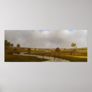 Heade - Marshfield Meadows 1878 Poster