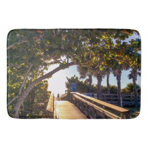 Heading for the Beach Bath Mat