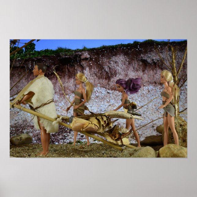 Heading home after the hunt.  poster (Front)