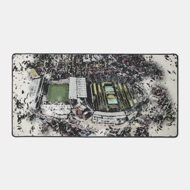 Headingley Cricket & Rugby Stadiums, Leeds Desk Mat (Front)