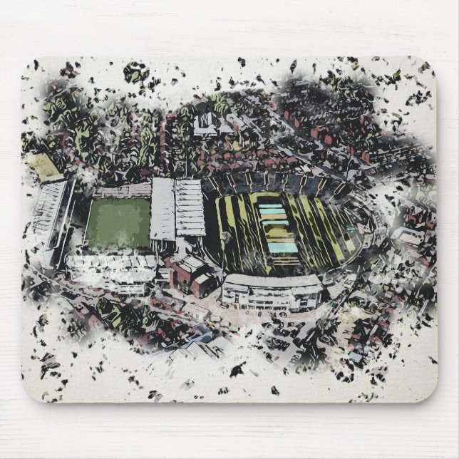 Headingley Cricket & Rugby Stadiums, Leeds Mouse Pad (Front)