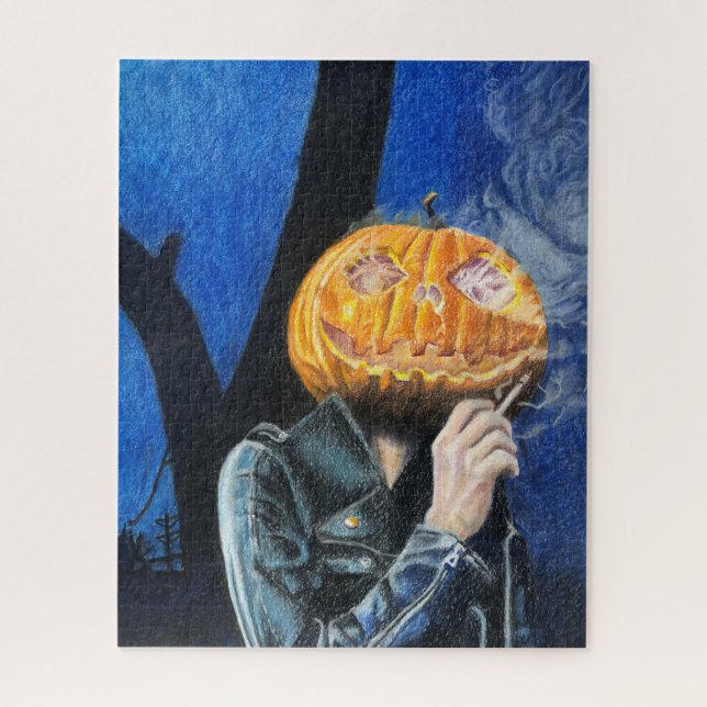 Headless Biker Jigsaw Puzzle (Vertical)