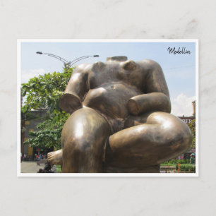 headless botero postcard