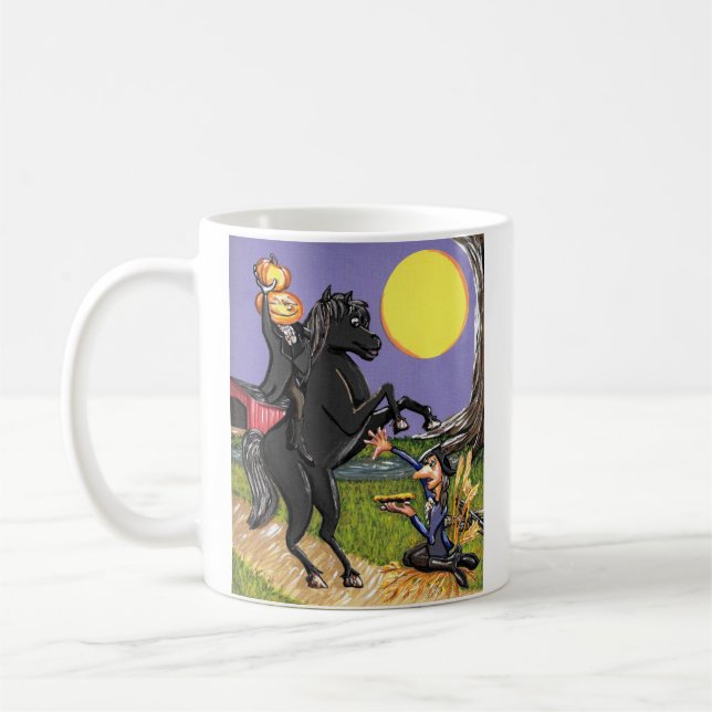 Headless Horseman Daredevil Ichabod Crane exchange Coffee Mug (Left)