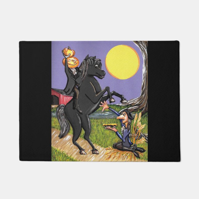 Headless Horseman Daredevil Ichabod Crane exchange Doormat (Front)