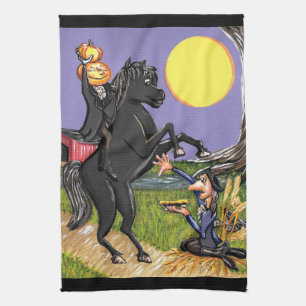 Headless Horseman Daredevil Ichabod Crane exchange Kitchen Towel
