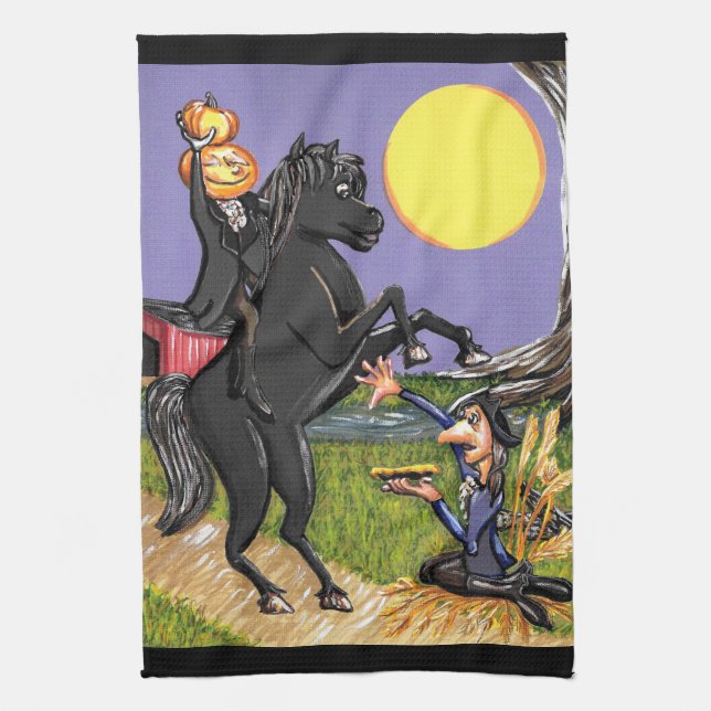 Headless Horseman Daredevil Ichabod Crane exchange Kitchen Towel (Vertical)
